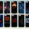 White Skin case cover for iphone 5 5s 4 4g 4S 5c, 10pcs/lots DOTA 2 LOGO