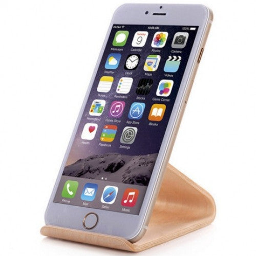 Wood Stand Holder For iPhone Samsung Sony iPad Tablet - Samdi Universal Cell Phone